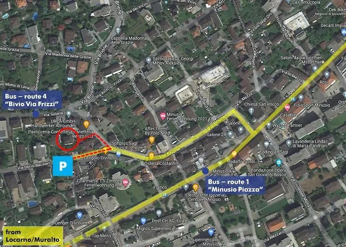 Casa Al Sole - Bellissimo Con Terrazza E Vista * Minusio